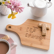 Personalised Mother's Day Handwriting Recipe Board