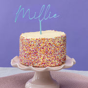 Personalised Decorative Name Cake Topper