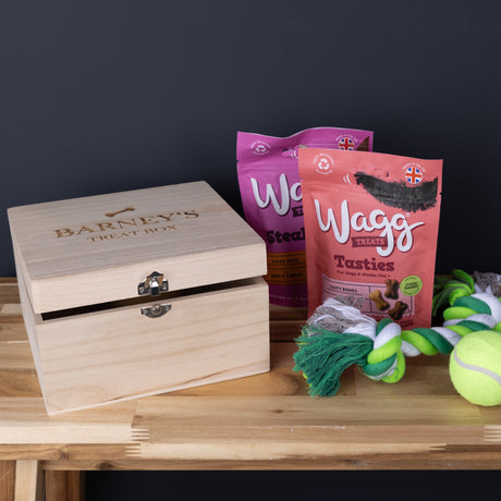 Personalised Dog Treat Box