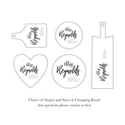 Personalised Best Teacher Chopping Board