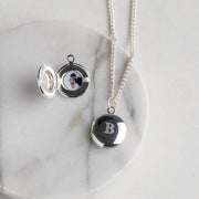 Personalised Mini Round Locket With Photo