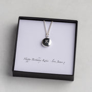 Personalised Mini Round Locket With Photo