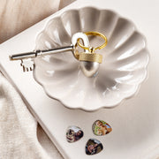 Personalised Acorn Photo Keyring For Her