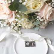 Personalised Vintage Book Wedding Bouquet Photo Locket