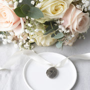 Personalised Vintage Oval Wedding Bouquet Locket