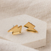 Personalised Mother's Day Acrylic Lightning Bolt Earrings