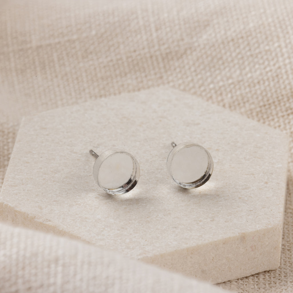 Personalised Mother's Day Acrylic Gem Stud Earrings