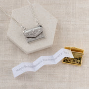 Personalised Mother's Day Envelope Locket And Message