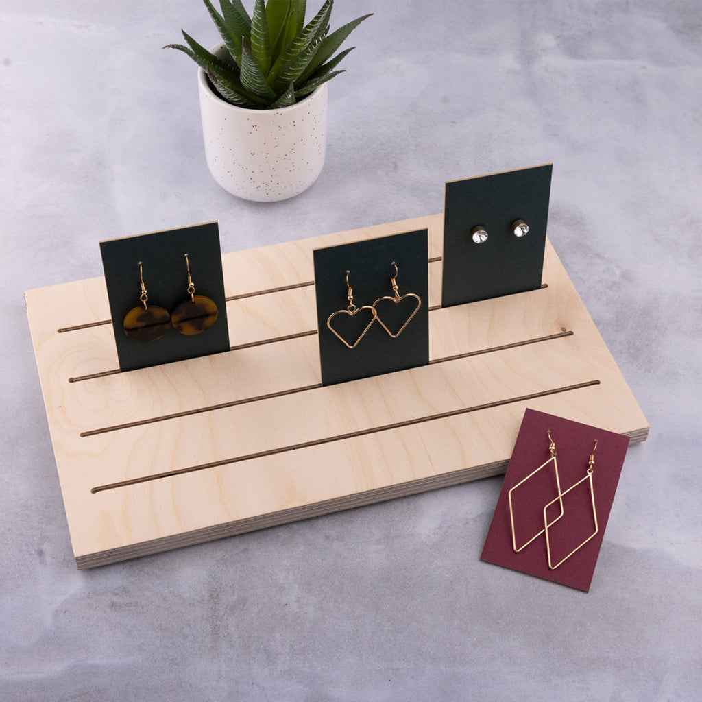 Birch Plywood Flat Display Stand