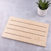 Birch Plywood Flat Display Stand With Branding