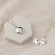 Personalised Mini Round Locket With Photo