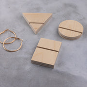 Mini Single Birch Plywood Flat Display Stands