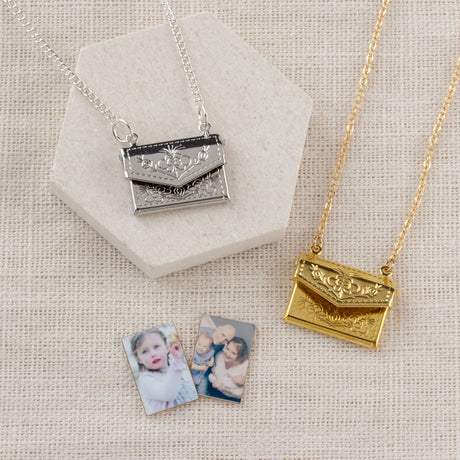 Personalised Mother's Day Envelope Photo Locket