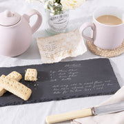Personalised Handwriting Recipe Serving Slate Board For Her