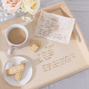 Personalised Handwriting Recipe Wooden Tray For Her