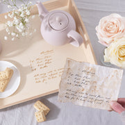 Personalised Handwriting Recipe Wooden Tray For Her