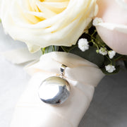 Personalised Round Wedding Bouquet Photo Locket