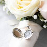 Personalised Round Wedding Bouquet Photo Locket