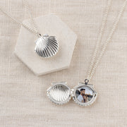 Personalised Sea Shell Locket Necklace