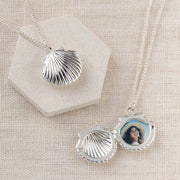 Personalised Sea Shell Locket Necklace
