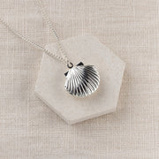 Personalised Sea Shell Locket Necklace