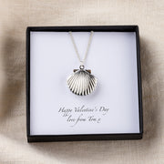 Personalised Sea Shell Locket Necklace