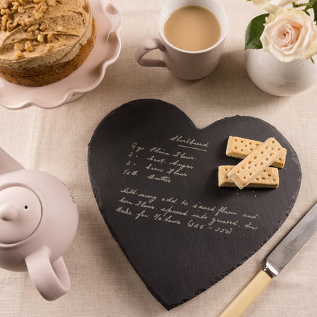 Mother's Day Handwriting Recipe Slate Serving Board