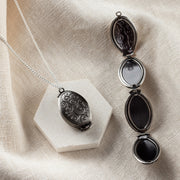 Personalised Vintage Oval Folding Photo Locket