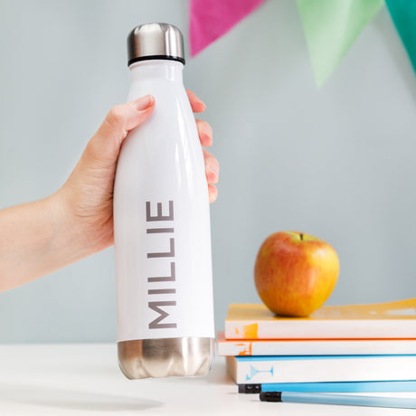 Personalised Back To School Water Bottle