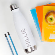 Personalised Back To School Water Bottle