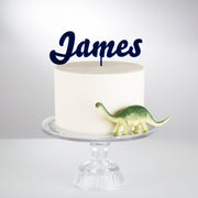 Personalised Acrylic Name Cake Topper