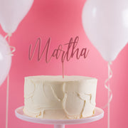Classic Personalised Acrylic Cake Topper
