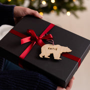 Personalised Wooden Christmas Gift Tag