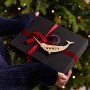 Personalised Wooden Christmas Gift Tag