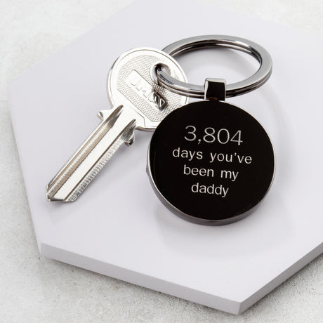Personalised Days You've Been My Daddy Keyring