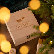 Personalised Wooden Christmas Eve Box