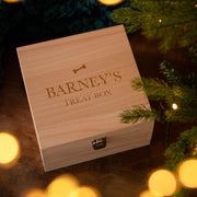 Personalised Dog Treat Box