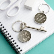 Personalised Child's Drawing Teacher Keyring