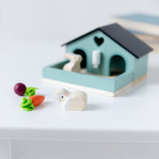 Wooden Pet Rabbit Set Toy