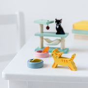 Wooden Pet Cat Play Set Toy