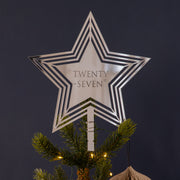 Personalised Company Logo Christmas Tree Topper