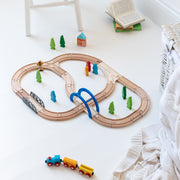 Personalised Wooden Big Journey Train Set