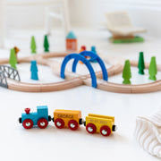 Personalised Wooden Big Journey Train Set
