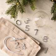 Personalised Christmas Advent Dome Bauble