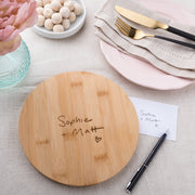 Personalised Handwriting Couples Chopping Board