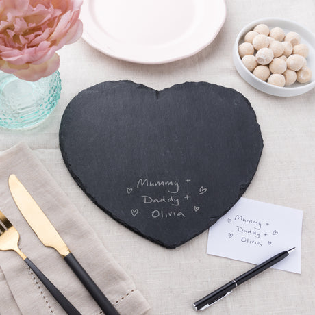 Personalised Handwriting Slate Serving/Cheese Board