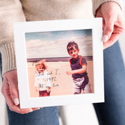 Personalised Handwriting Photo Box Frame For Her