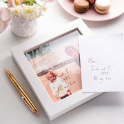 Personalised Handwriting Photo Box Frame For Her