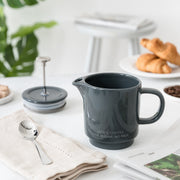 Personalised Engraved Ceramic Cafetiere And Mug Set