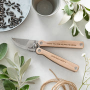 Personalised Gardening Pruners Tool Kit For Him